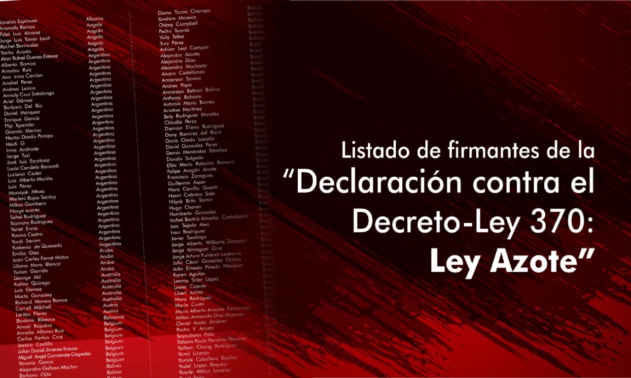 Cerca de 60 organizaciones apoyan petición para declarar inconstitucional el Decreto Ley 370