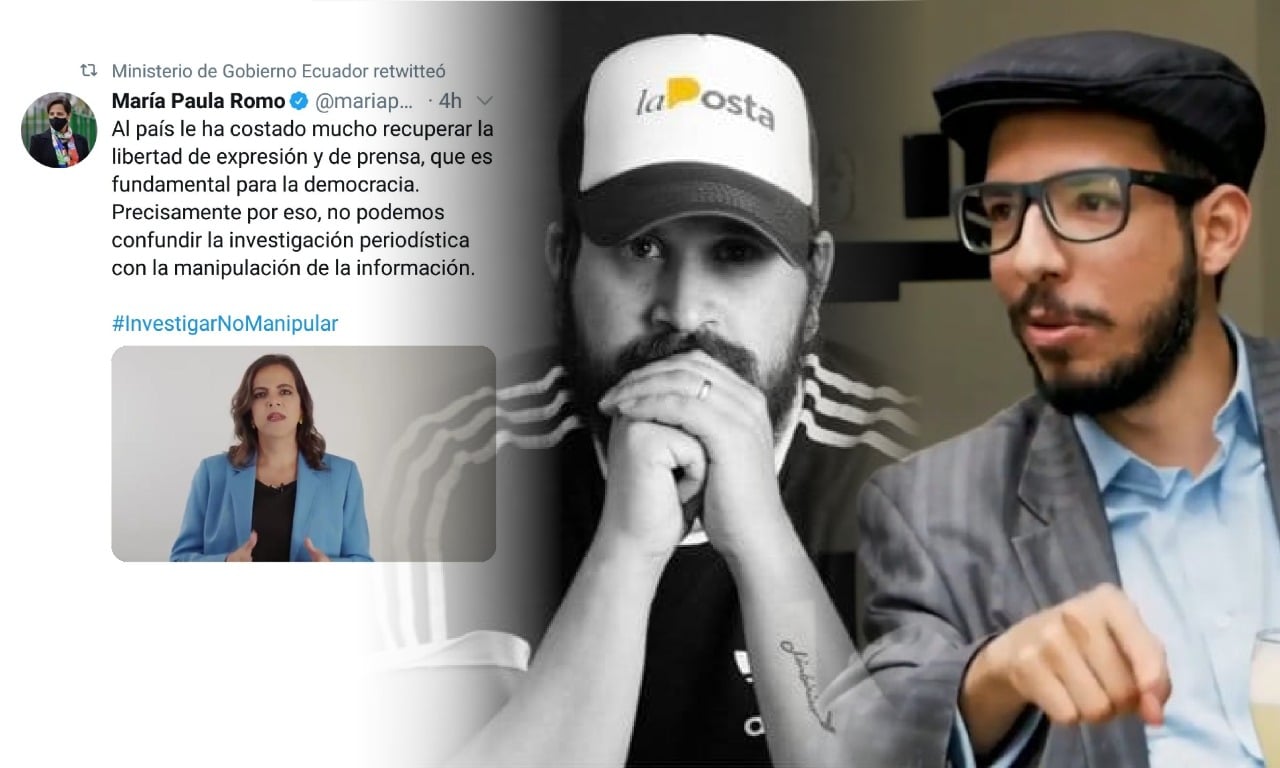 Ministra ecuatoriana dedicó un video de 8 minutos para cuestionar a periodistas