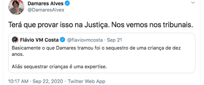 Periodista brasileño es amenazado por la ministra en las redes sociales