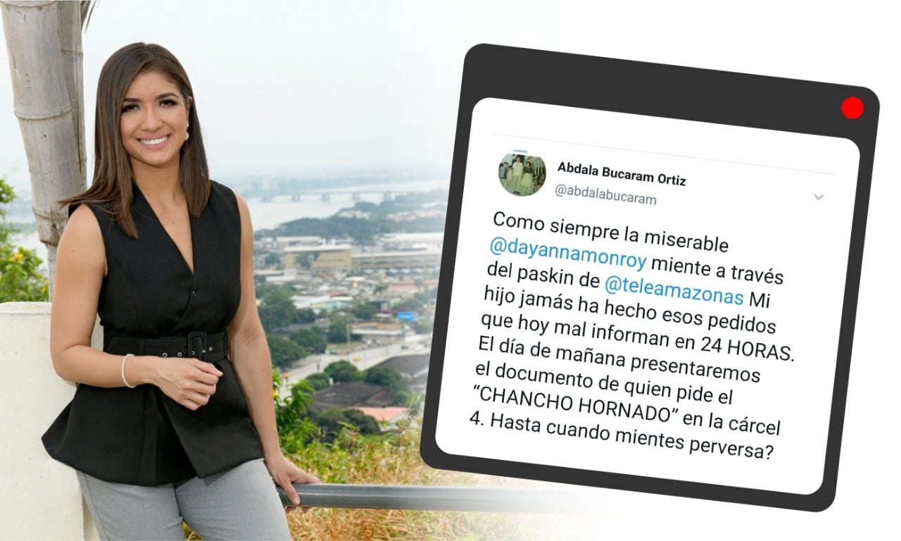 Periodista ecuatoriana es atacada nuevamente por Expresidente Abdalá Bucaram