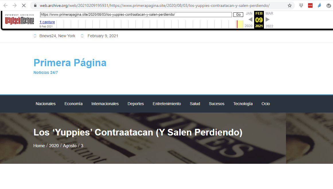 Portal Primera Página