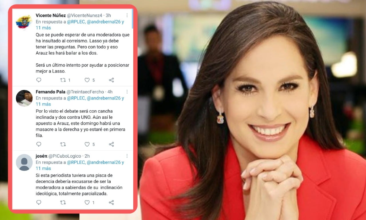 La periodista Andrea Bernal es atacada en redes sociales con un discurso estigmatizante