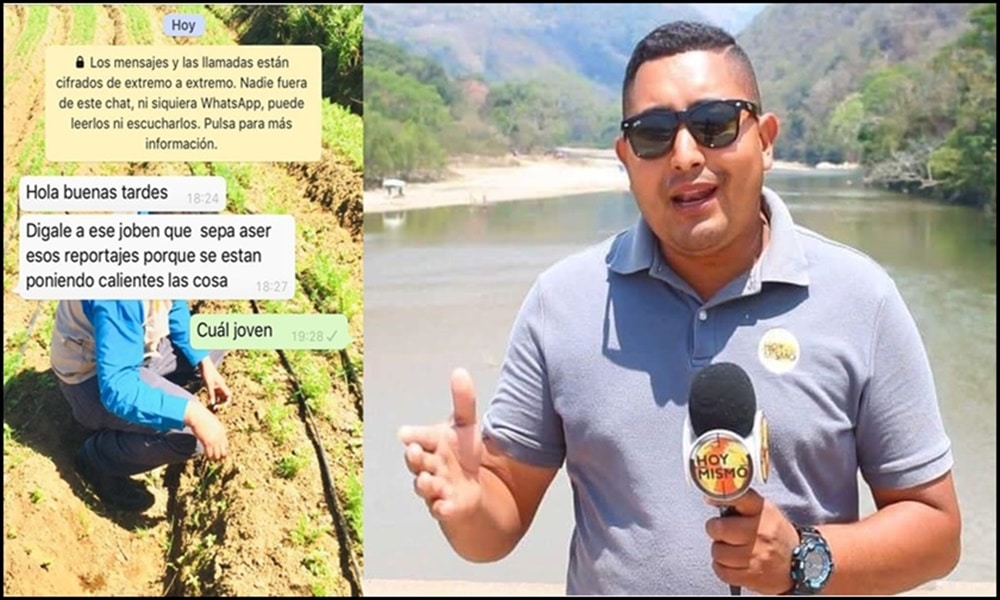 Periodista es amenazado al publicar reportaje en Yoro