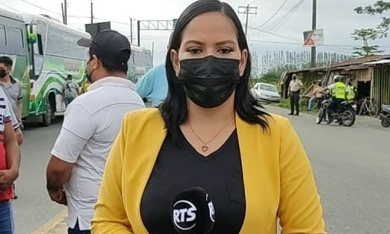 Corresponsal de RTS en Los Ríos fue agredida durante cobertura del caso BigMoney