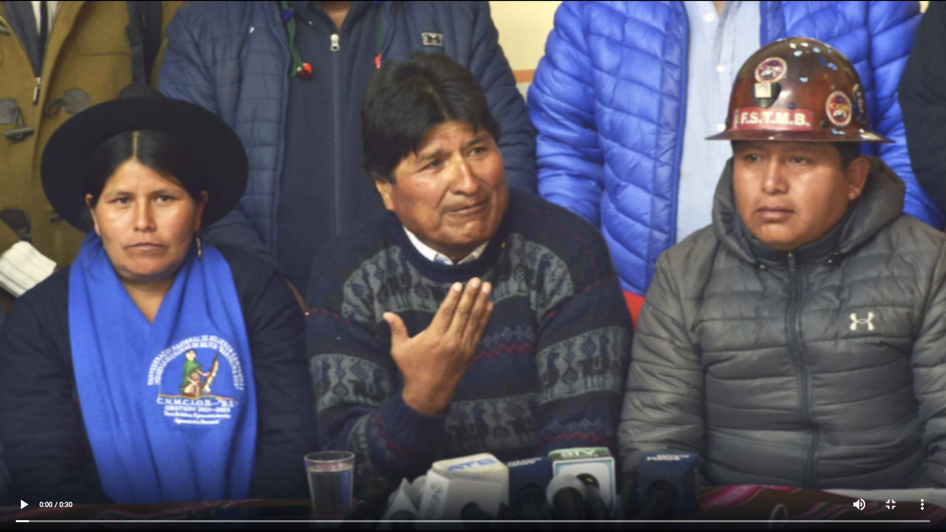 Expresidente Evo Morales amenaza a “algunos medios” de información