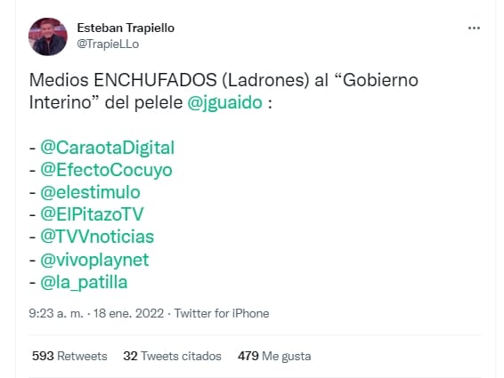 Diosdado Cabello expuso nuevamente a periodistas a través de su programa