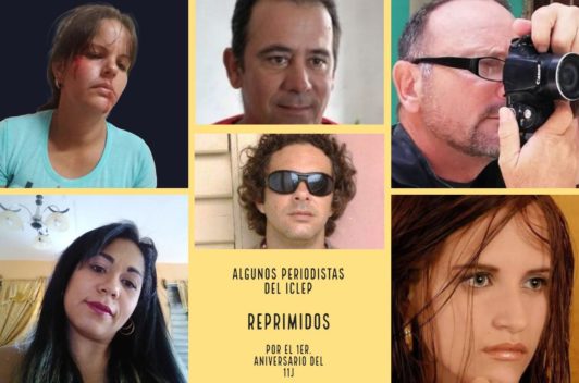 Más de veinte periodistas reprimidos por 11J