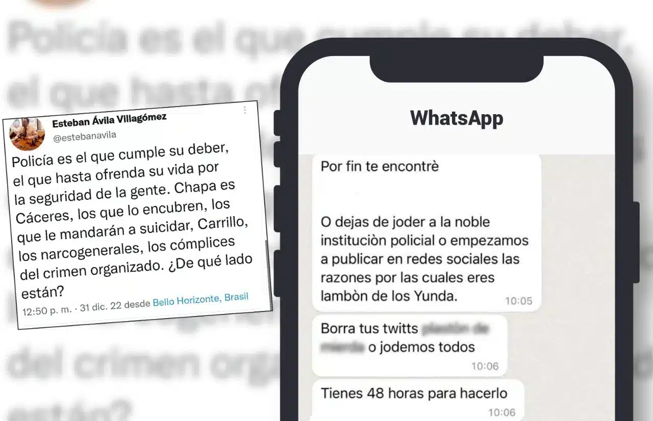 Periodista ecuatoriano recibe amenazas por opinar en Twitter sobre el femicidio de María Belén Bernal