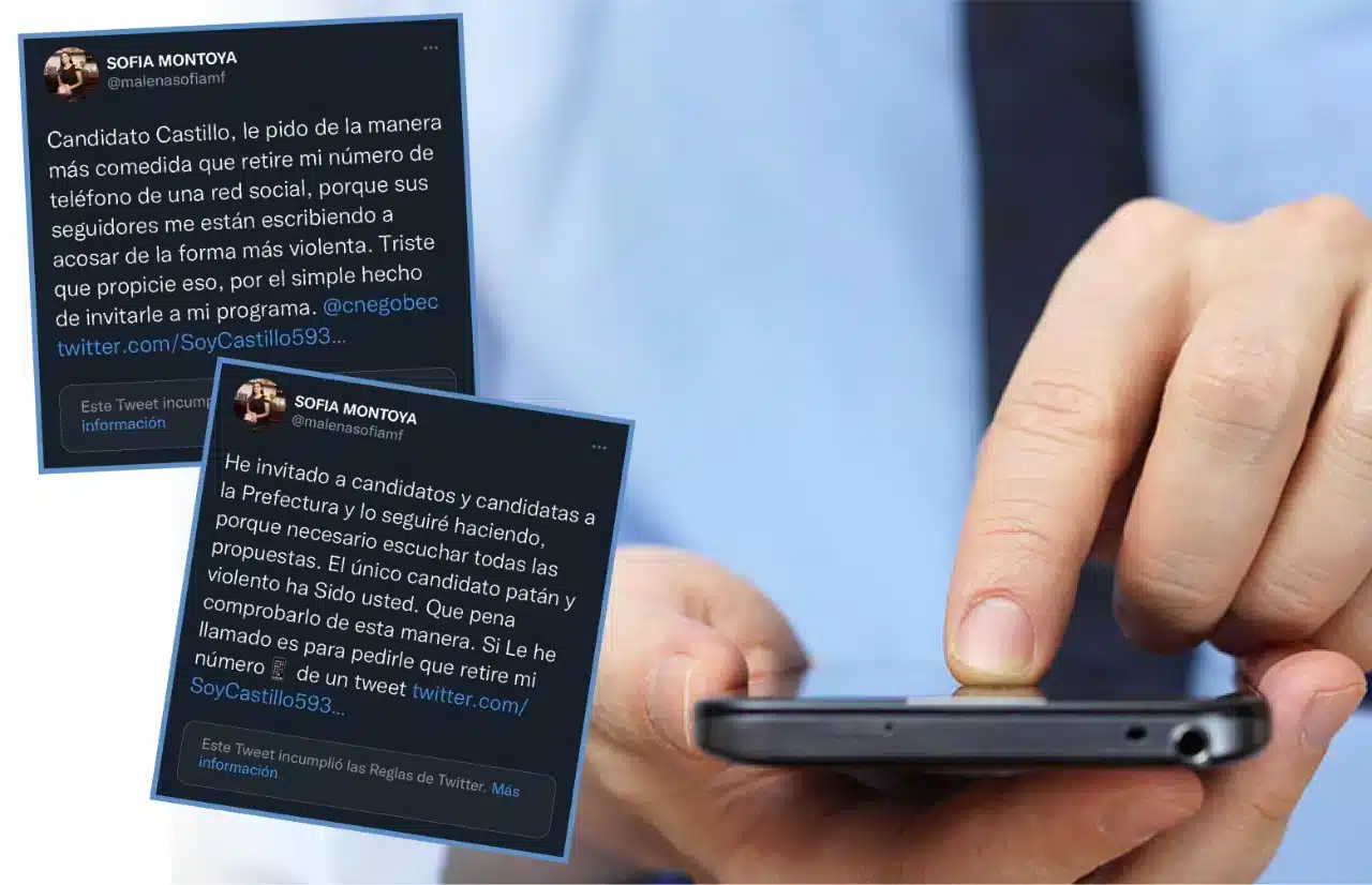 Comunicadora ecuatoriana es acosada luego de la publicación de su número personal por parte de un candidato