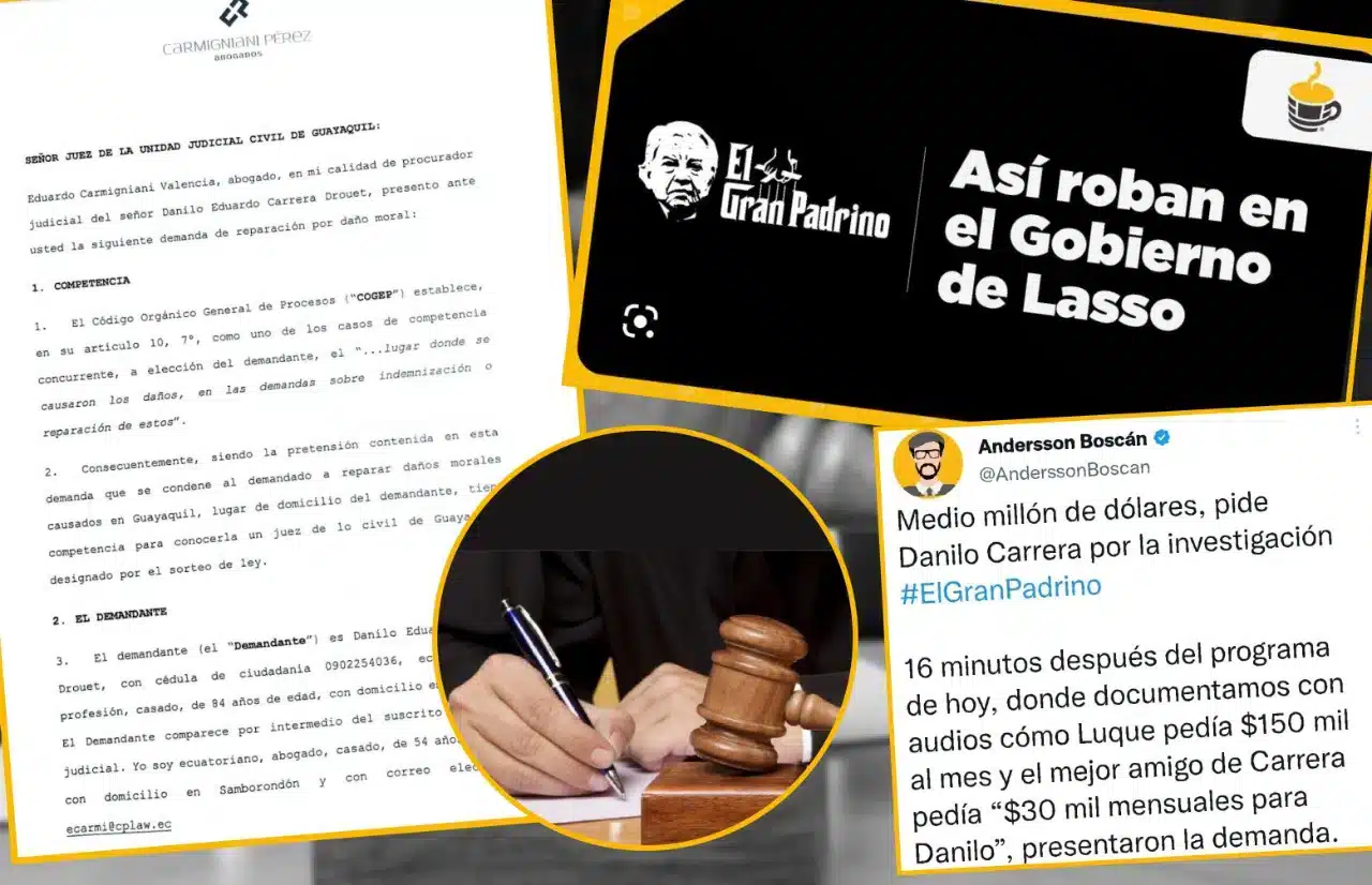 Caso Boscán: una demanda, aún por lo civil, debe ser el último recurso, sino se convierte en censura