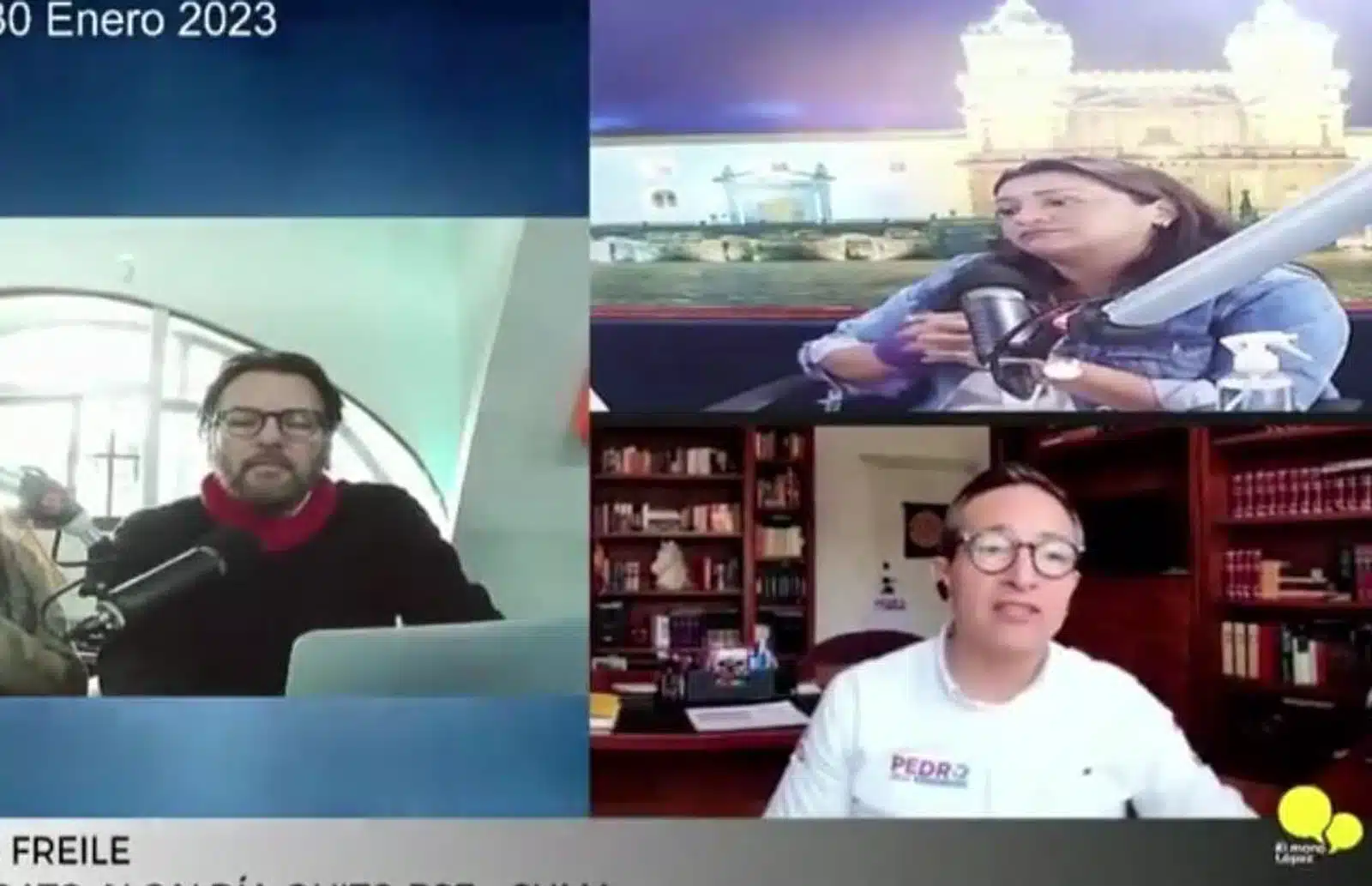 Político ecuatoriano ataca a medio digital y amenaza con “extirpar” a los periodistas