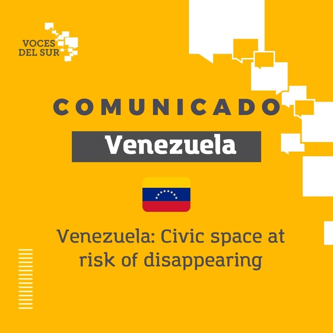 Venezuela: Civic space at risk of disappearing