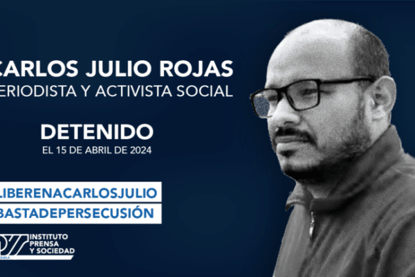 El periodista Carlos Julio Rojas fue presentado ante tribunal con competencia en terrorismo