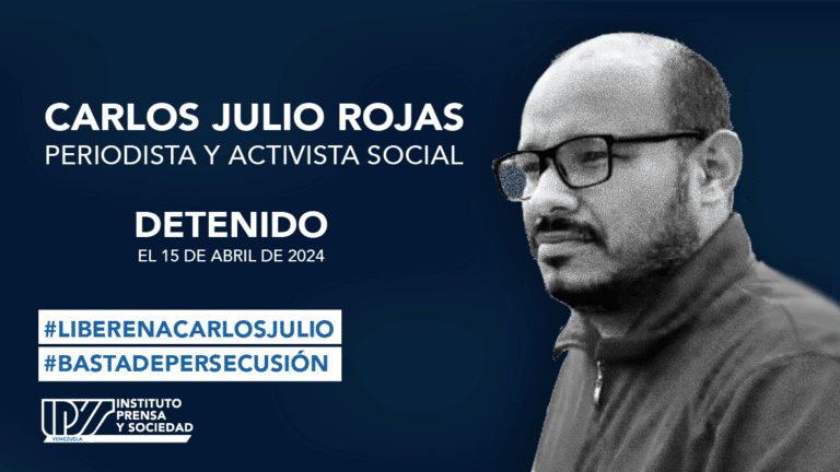 El periodista Carlos Julio Rojas fue presentado ante tribunal con competencia en terrorismo