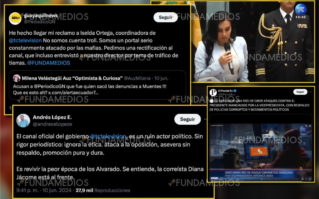 Gobierno hace mal uso de medios estatales incautados para atacar a opositores y medios de comunicación