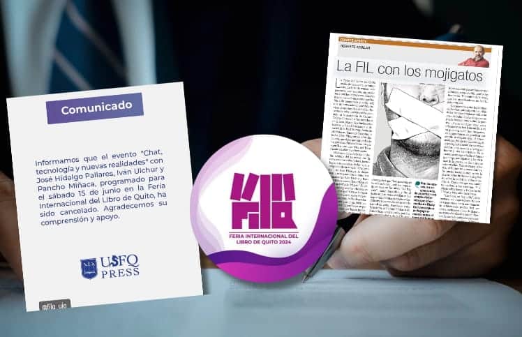 FIL Quito cancela presentación de libro en el que participaba comediante que ha sido objeto de ataques y amenazas