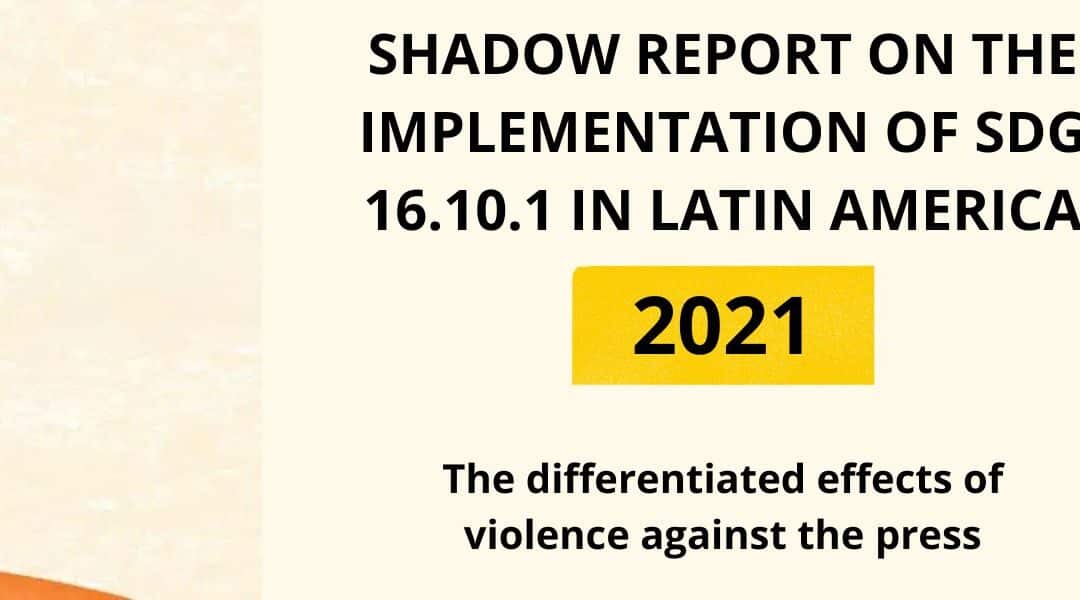 Voces del Sur presents the 2021 Shadow Report