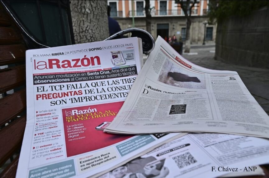 Cesa la impresión del diario La Razón que anuncia un vuelco al medio digital