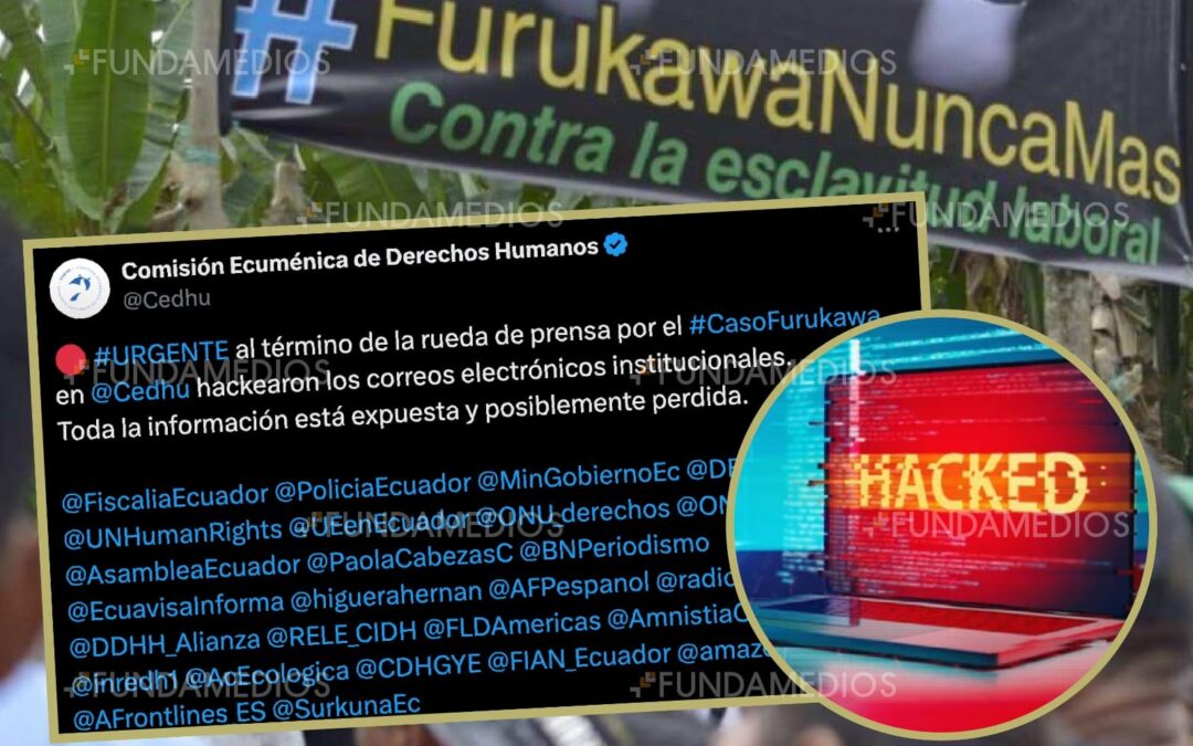 La Cedhu denuncia un hackeo de sus cuentas de correo