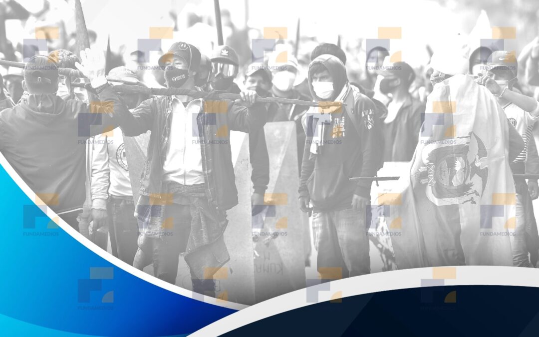 Informe Fundamedios | La represión estatal marcó el paro nacional en Ecuador