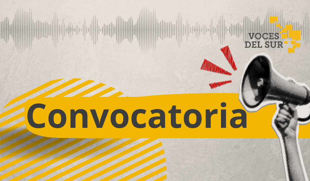  ¡Consultoría! Voces Del Sur busca especialista en formulación de proyectos y sistemas de Monitoreo y Evaluación