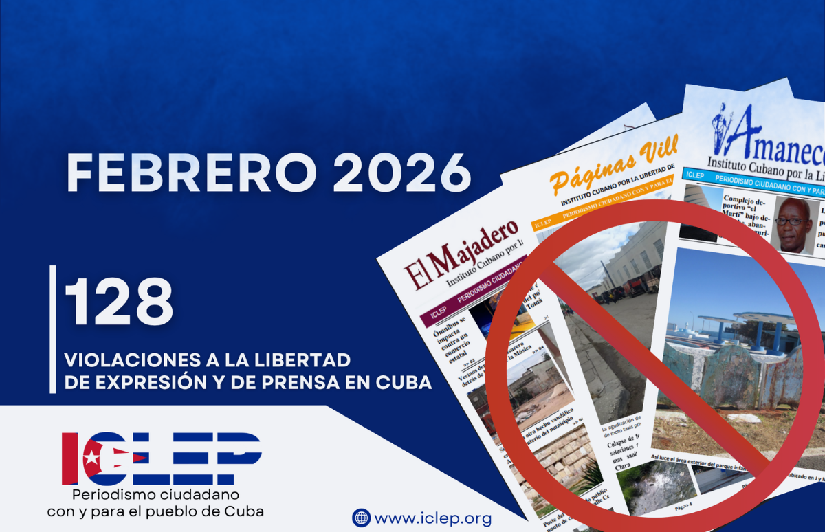 Informe mensual del ICLEP