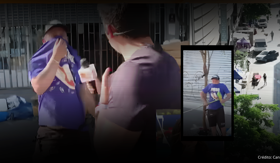 Chile | Periodista de matinal Tu Día de Canal 13 es agredido durante cobertura en Barrio Meiggs en Estación Central