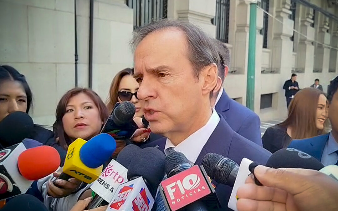 Bolivia  Expresidente Quiroga al gobierno: Exija a plataformas que respeten las páginas de medios de comunicación