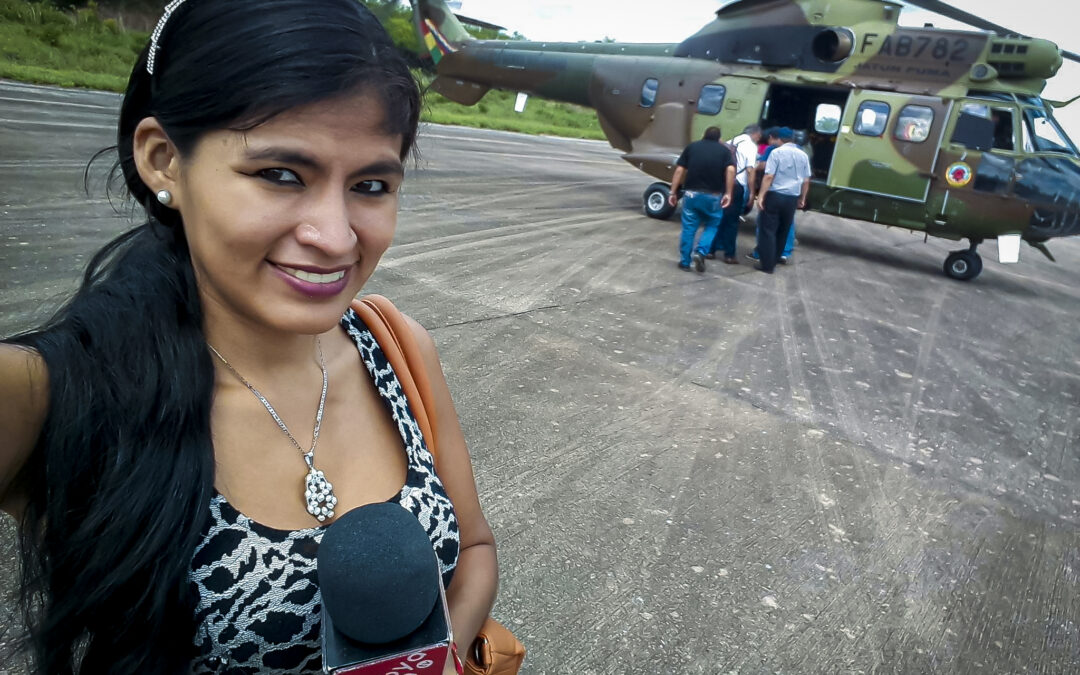 Bolivia | Santa Cruz: Una periodista resulta lesionada en medio de una pelea