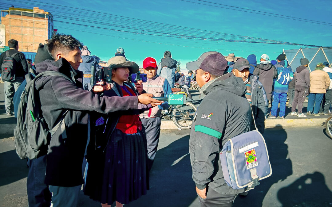 Bolivia | Un intento de detención y agresiones a periodistas de la ciudad de El Alto