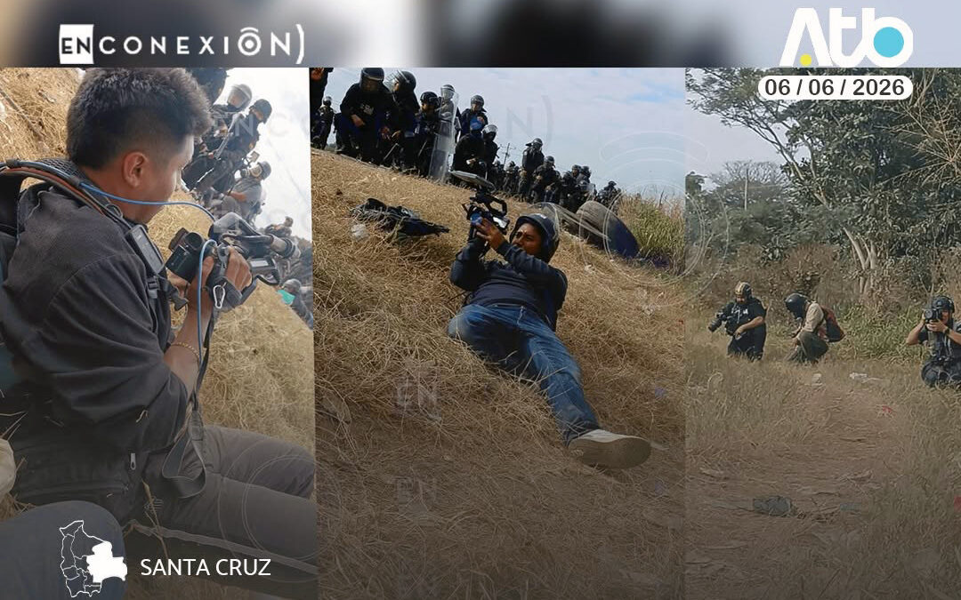 Bolivia | Santa Cruz: Asaltaron unidad móvil de ATB durante la jornada de violencia en San Julián