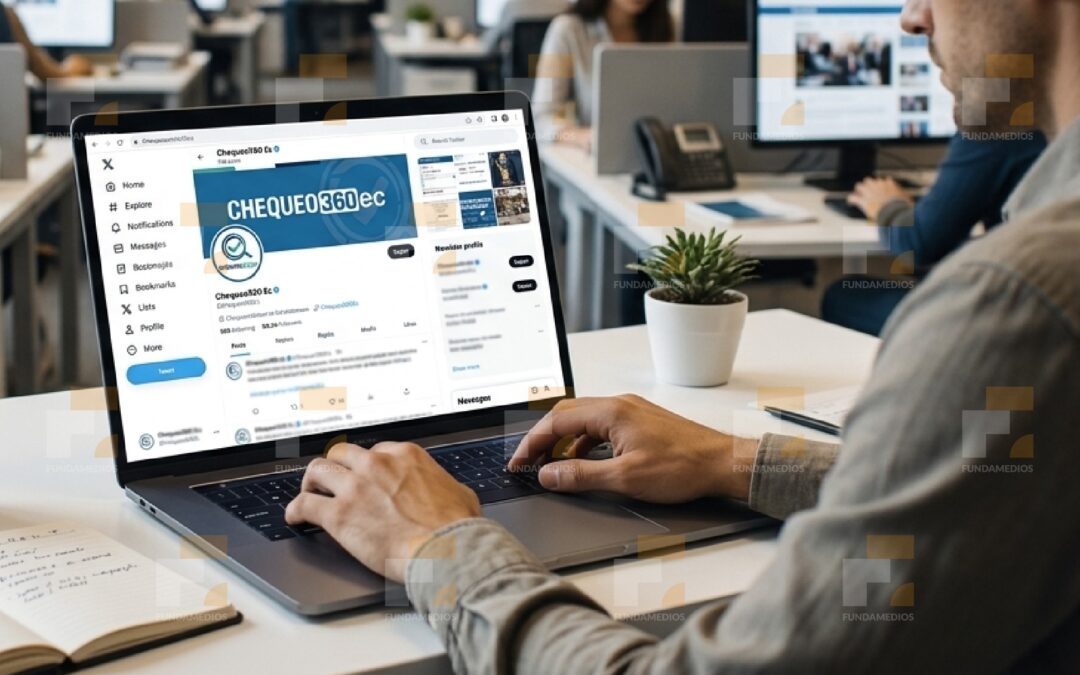 Ecuador | Cuenta de verificación oficialista aparece para intentar deslegitimar el fact checking independiente en Ecuador