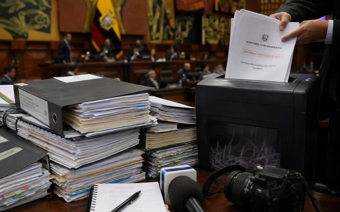 Reforma aprobada por la Asamblea Nacional permite destruir información de la Contraloría