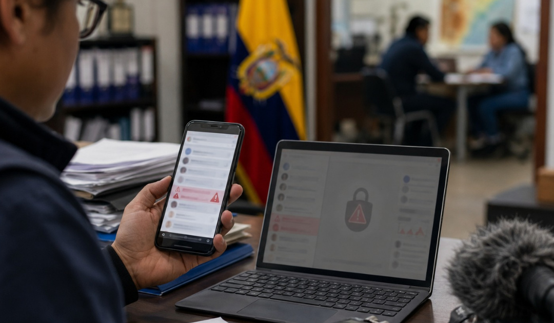 Ecuador | Una serie reportes masivos busca silenciar página informativa