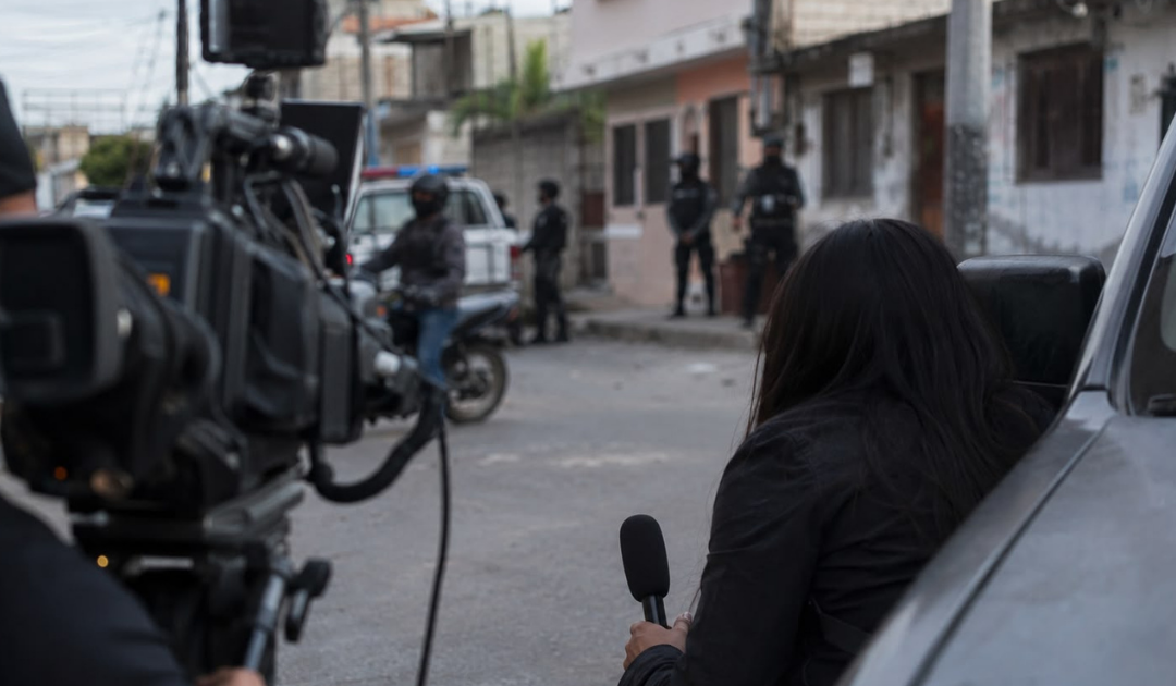 Ecuador | Disparos y amenazas a equipo periodístico mientras transmitían en vivo