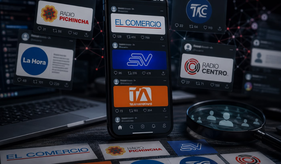 Ecuador | Campañas digitales de desinformación utilizan, ilegalmente, logos de medio de comunicación