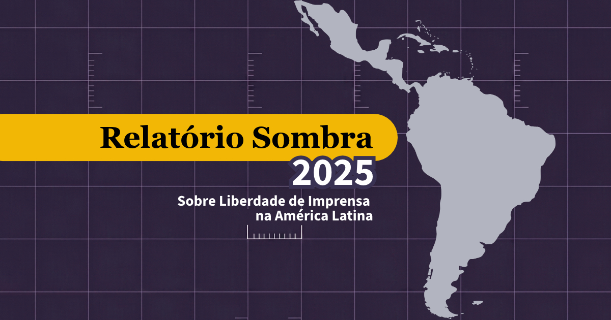 Banner – Relatório Sombra 2025 (1200 x 630 px)