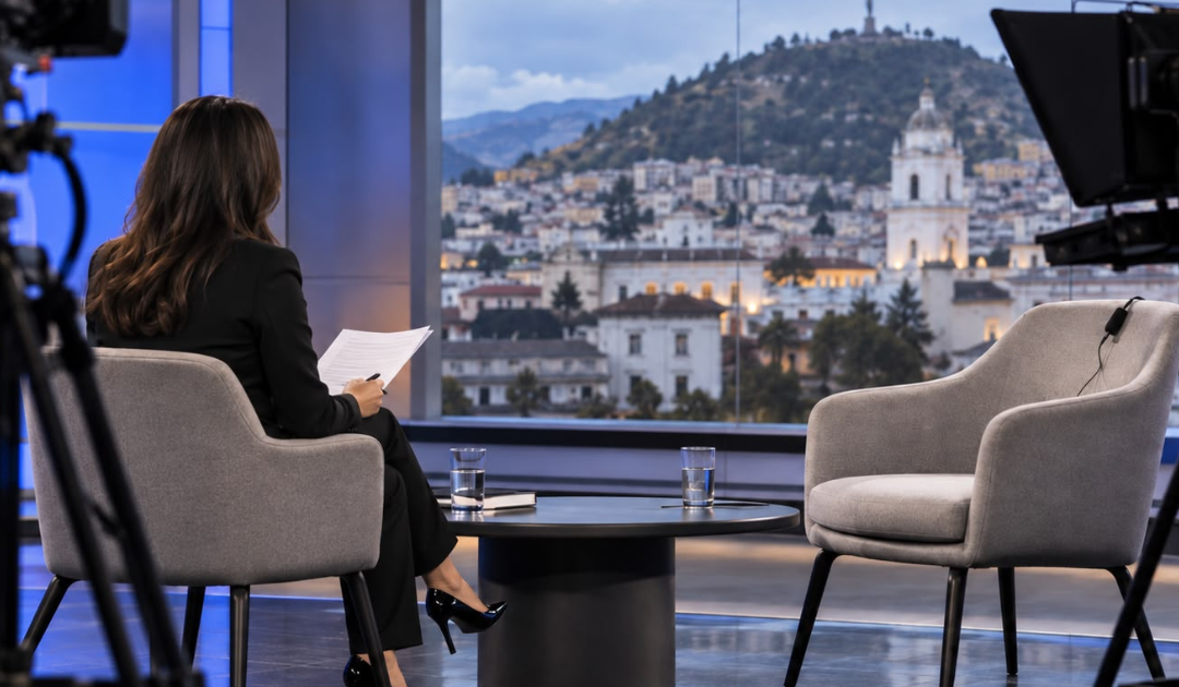 Ecuador | Presidenta del Consejo de la Judicatura cancela entrevista minutos antes de salir en vivo