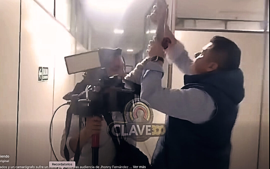 Bolivia | Santa Cruz: Un camarógrafo resultó herido y unaperiodista terminó lesionada tras audiencia judicial