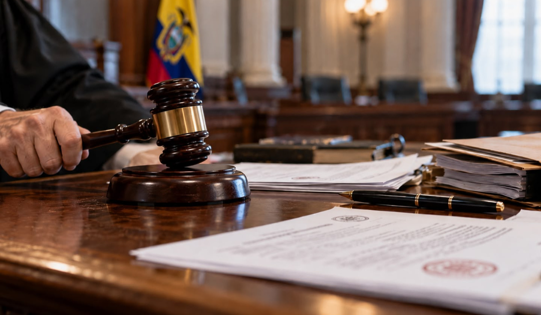 Ecuador | Exjueza denuncia penalmente a dos periodistas que cubrieron su salida de la Judicatura por presunta falsificación de documentos