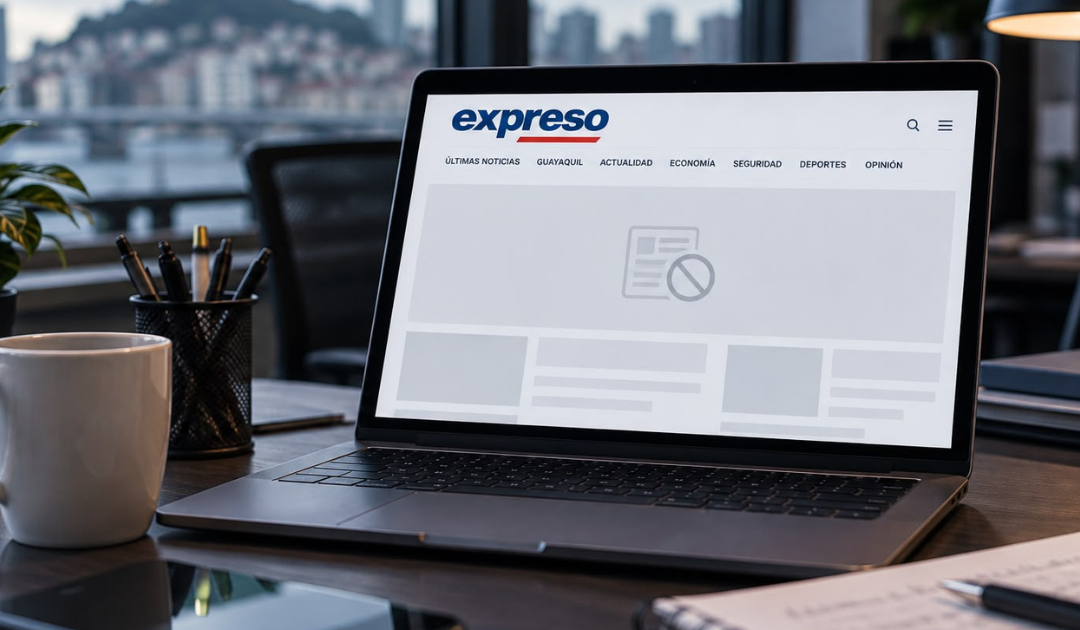 Ecuador | Expreso pausa sus publicaciones digitales